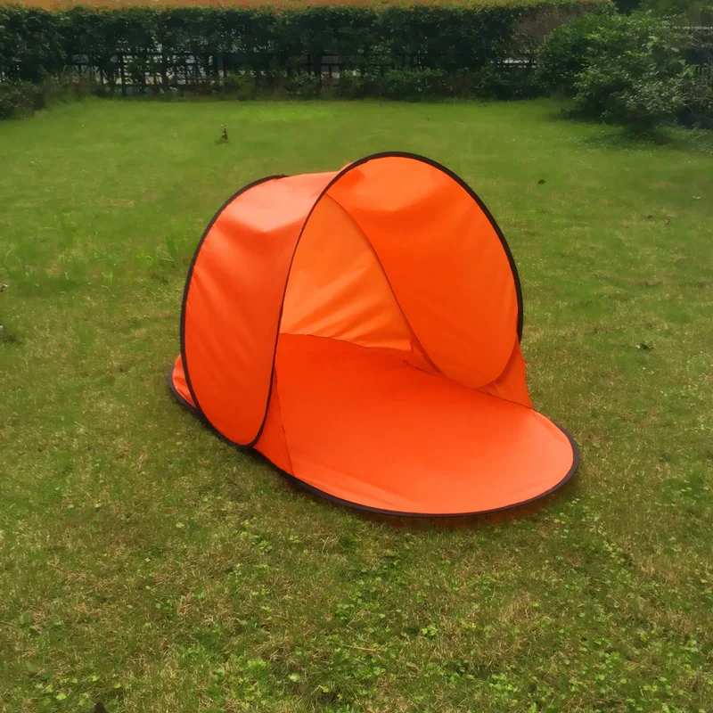 Automatic Pop-Up Outdoor Camping Beach Tent Portable Grassland Tent Summer Sea Park Sunshelter Anti UV Water-Resistant