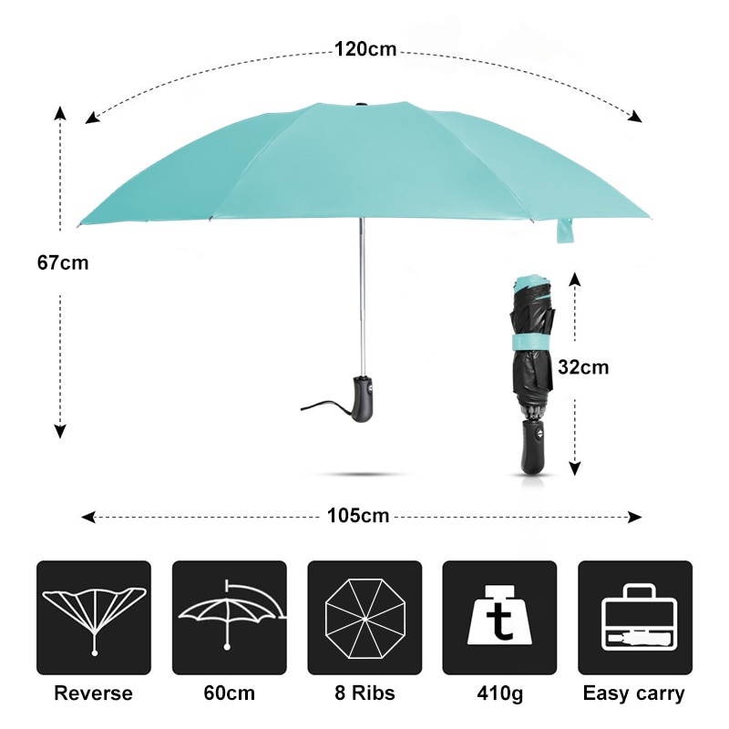 Automatic Reverse Folding Umbrella Automatic Reverse Folding Umbrella