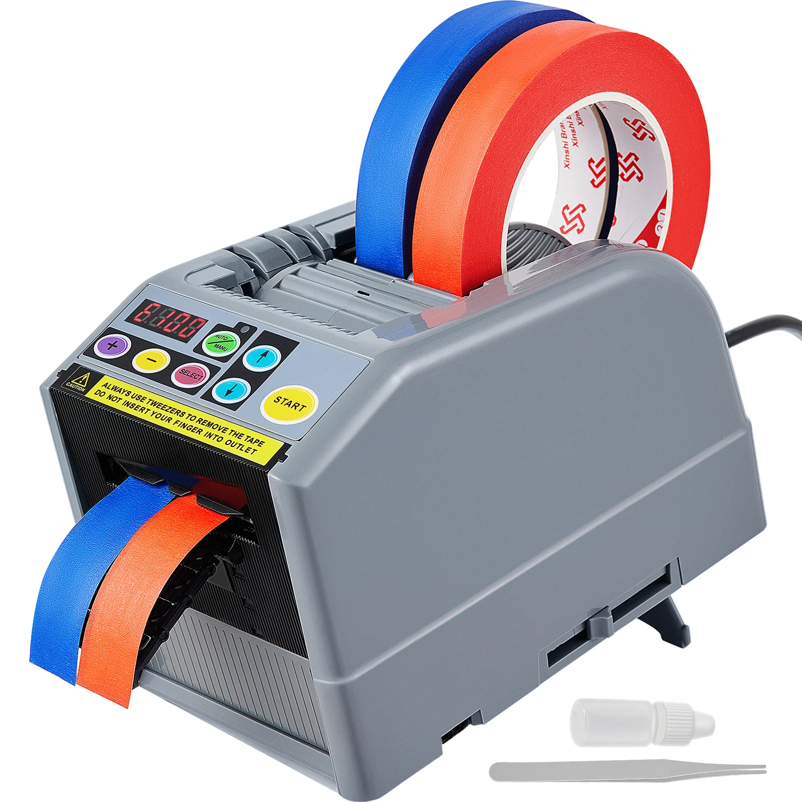 Automatic Tape Cutting Machine Paper Slitting Dispenser 6-60mm Adhesive Electric Tape Cutter for Product Package Automatic Tape Cutting Machine Paper Slitting Dispenser 6-60mm Adhesive Electric Tape Cutter for Product Package