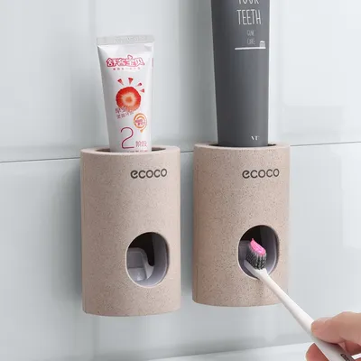 Automatic Toothpaste Dispenser Wall-Mount Automatic Toothpaste Dispenser Wall-Mount