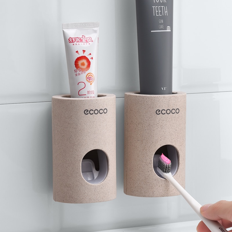 Automatic Toothpaste Dispenser Wall-Mount