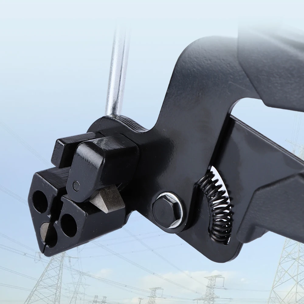 Automatic Zip Tensioning Tool Cable Ties Plier Cable Ties Guns Stainless Steel Hand Fastening Strap Cutting Wrap Tool