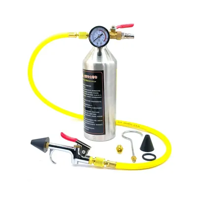 Automotive Air Conditioning Piping Condenser Canister Cleaning Bottle Kits A/C System Flush SET Automotive Air Conditioning Piping Condenser Canister Cleaning Bottle Kits A/C System Flush SET