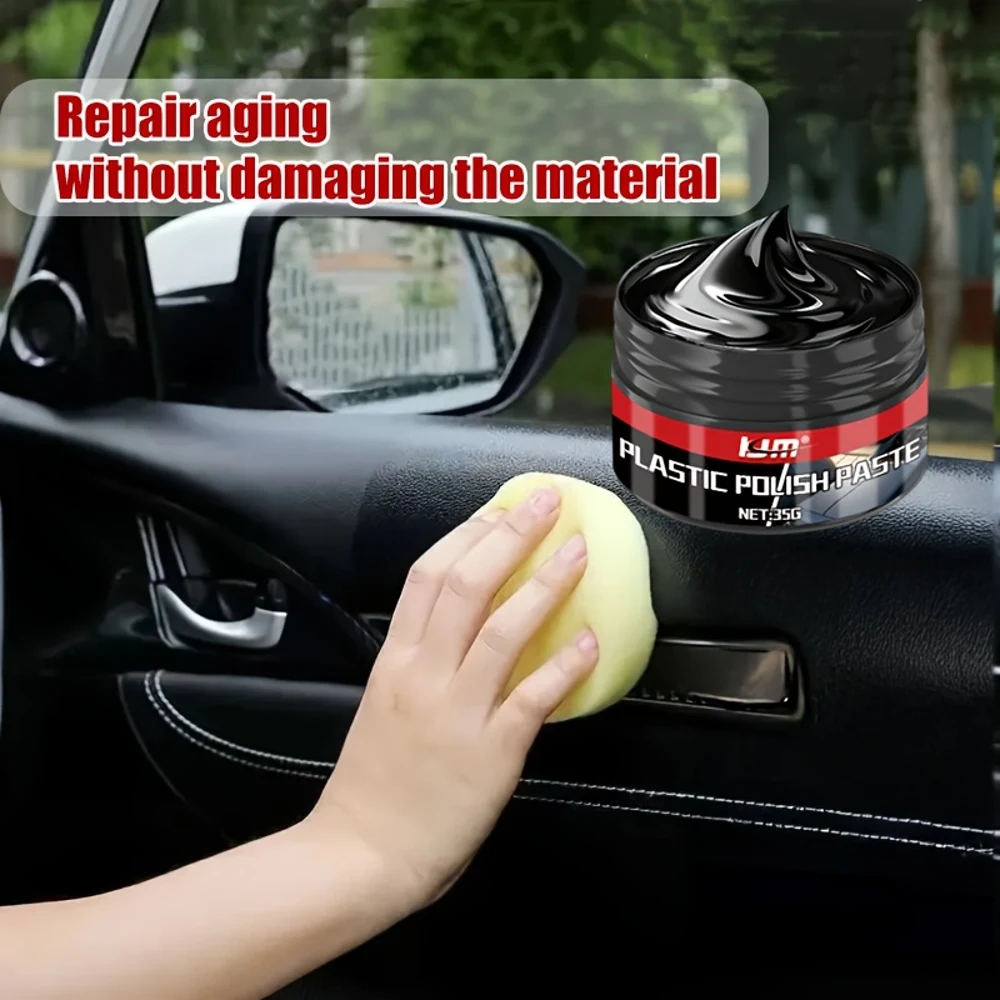 Automotive Plastic Polish and Wax – Chemical Formula for Tire Gloss, Dashboard Brightener, Dashboard & Interior Wax