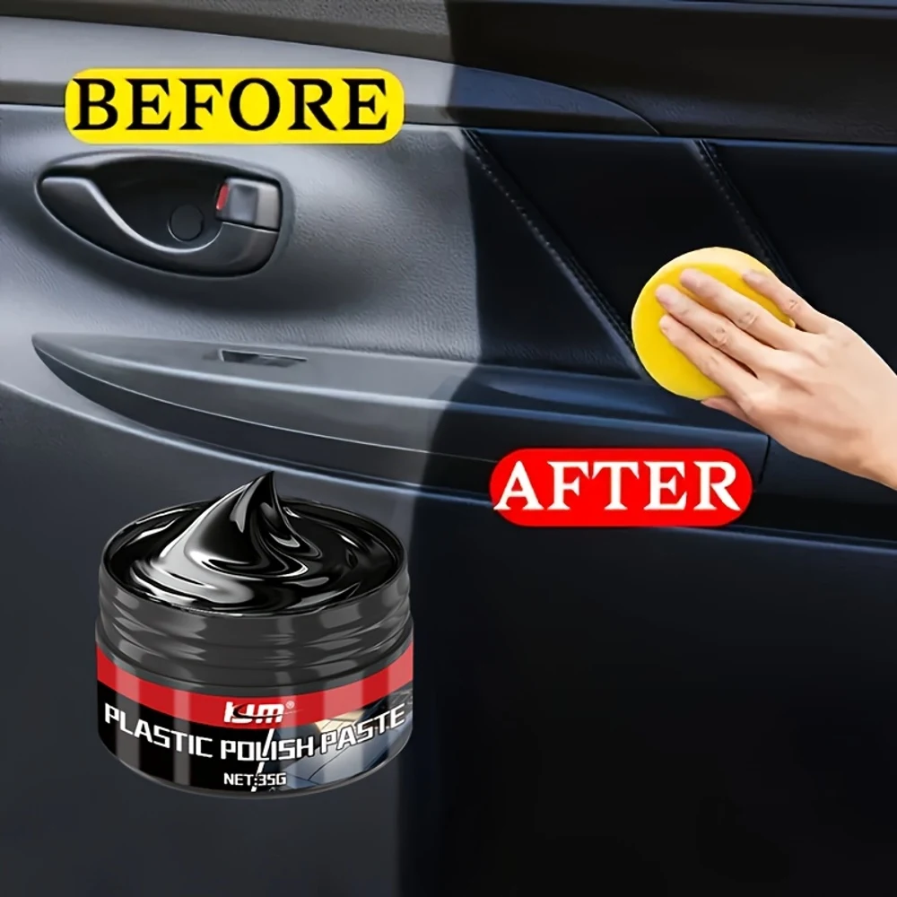 Automotive Plastic Polish and Wax – Chemical Formula for Tire Gloss, Dashboard Brightener, Dashboard & Interior Wax