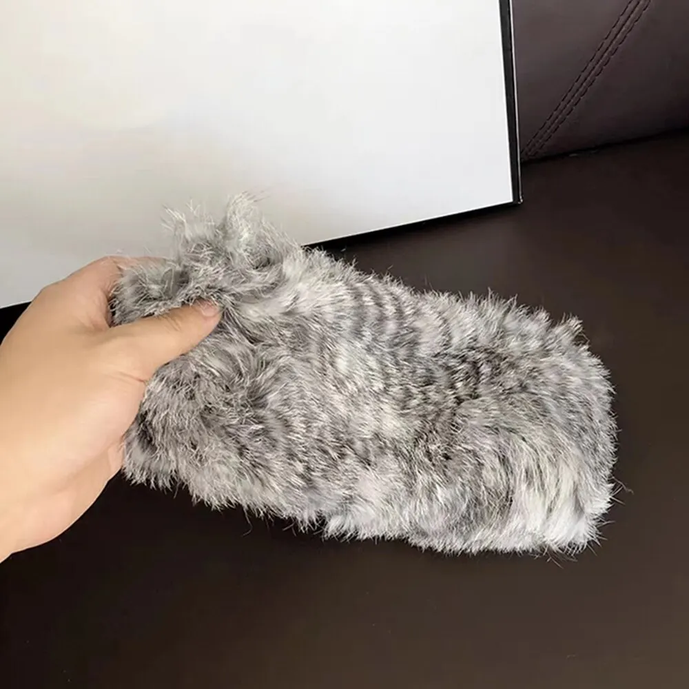 Autumn and Winter Real Rabbit Hair Band Hair Hoop Women's Warm Fur Fur Hat Vintage Wide Edge Plush Headband Autumn and Winter Real Rabbit Hair Band Hair Hoop Women's Warm Fur Fur Hat Vintage Wide Edge Plush Headband