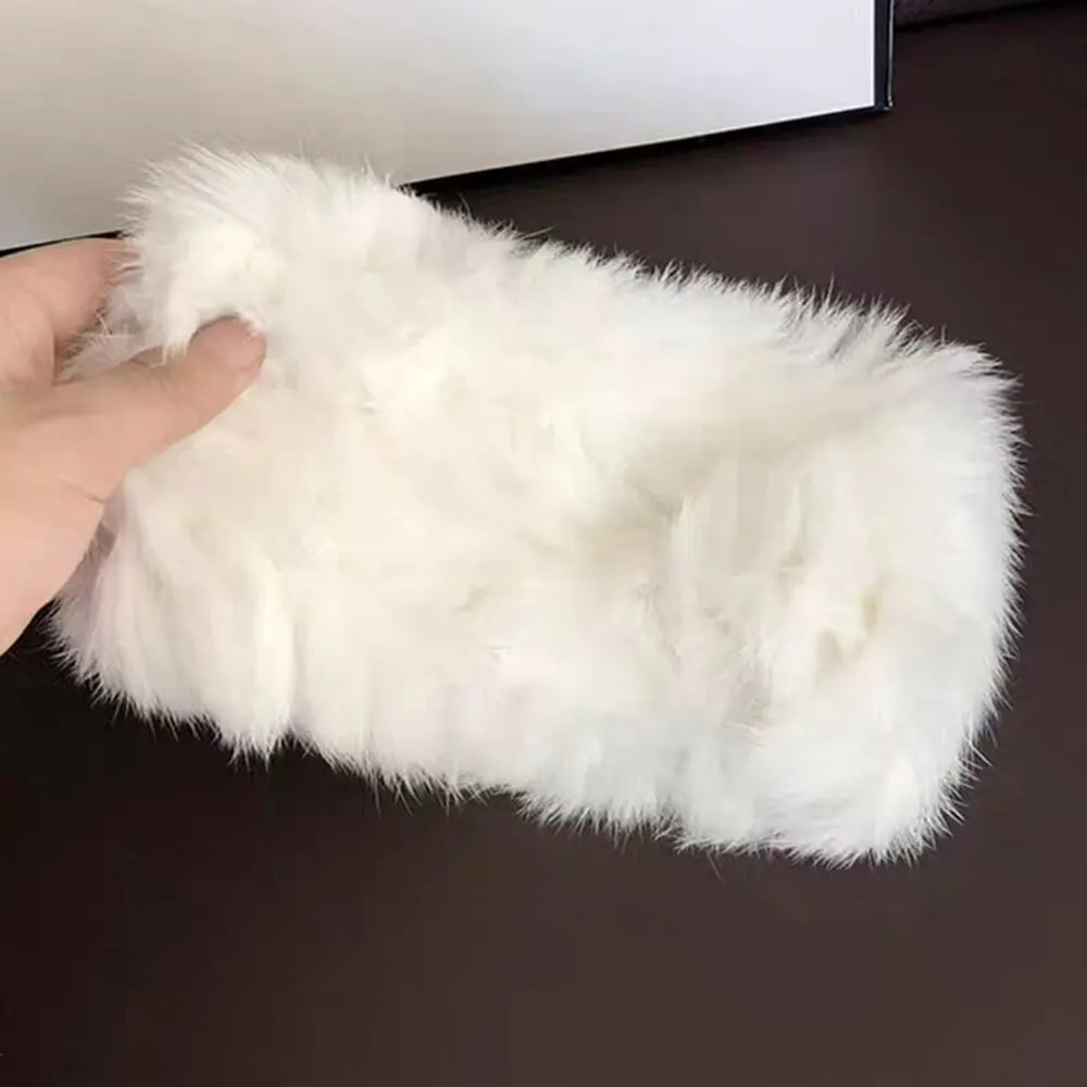 Autumn and Winter Real Rabbit Hair Band Hair Hoop Women's Warm Fur Fur Hat Vintage Wide Edge Plush Headband Autumn and Winter Real Rabbit Hair Band Hair Hoop Women's Warm Fur Fur Hat Vintage Wide Edge Plush Headband