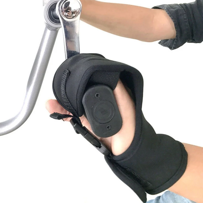 Auxiliary Fixed Gloves Finger Grip Strengthener Hand Wrist Finger Splint Support For Stroke Hemiplegia Patient