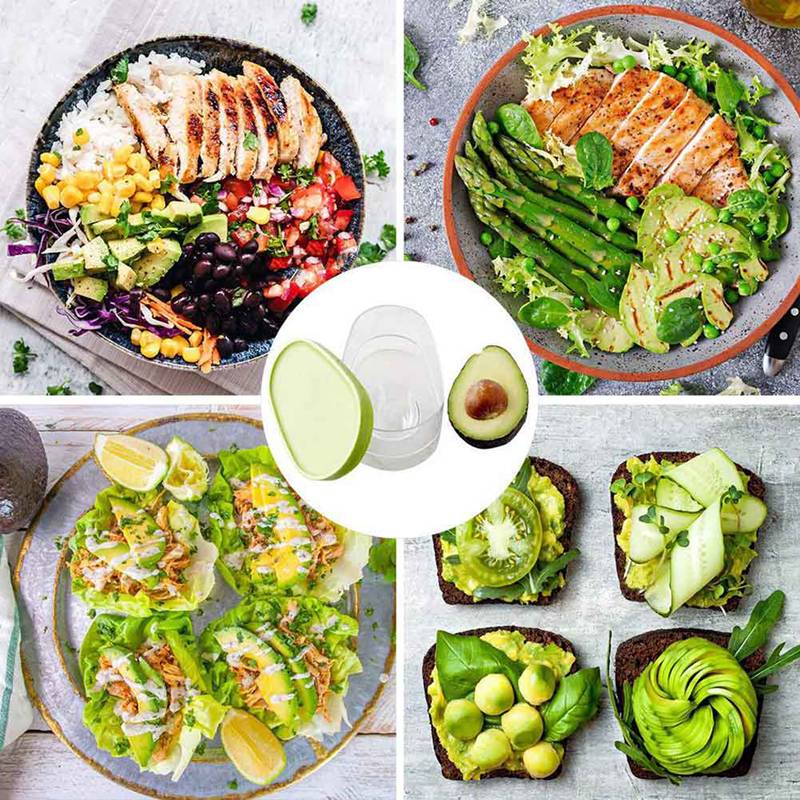 Avocado Container Food Storage Box Avocado Container Food Storage Box