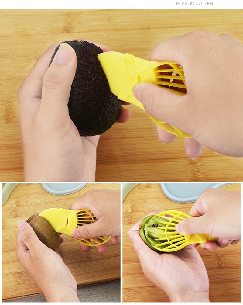 Avocado Cutter Crusher Corer and Storage Set Avocado Cutter Crusher Corer and Storage Set