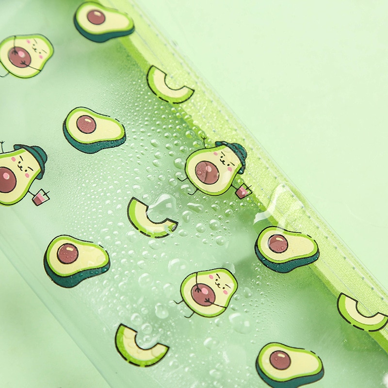 Avocado Pencil Case Transparent Pouch