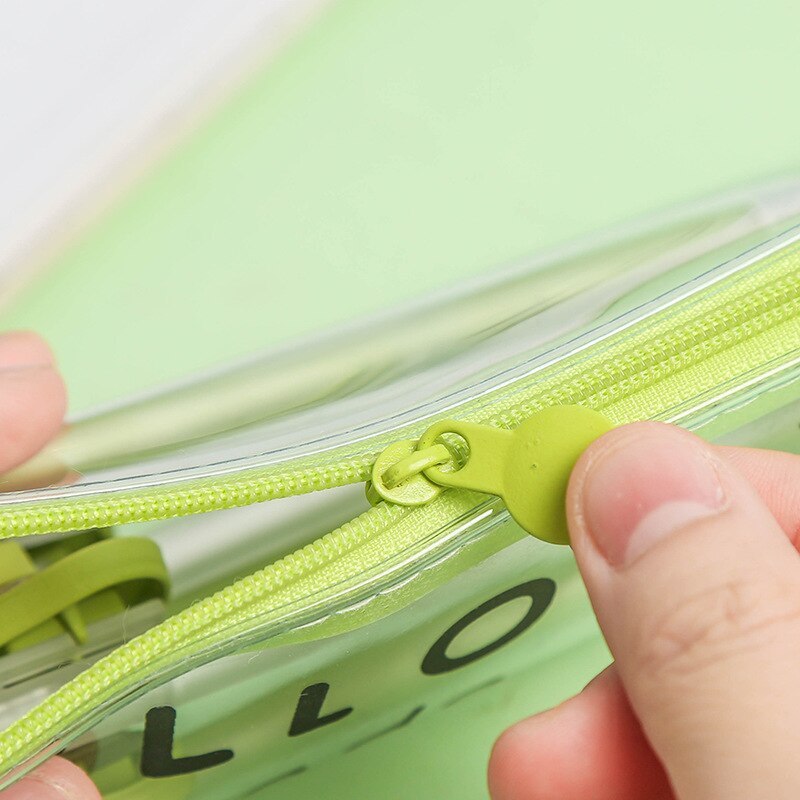 Avocado Pencil Case Transparent Pouch