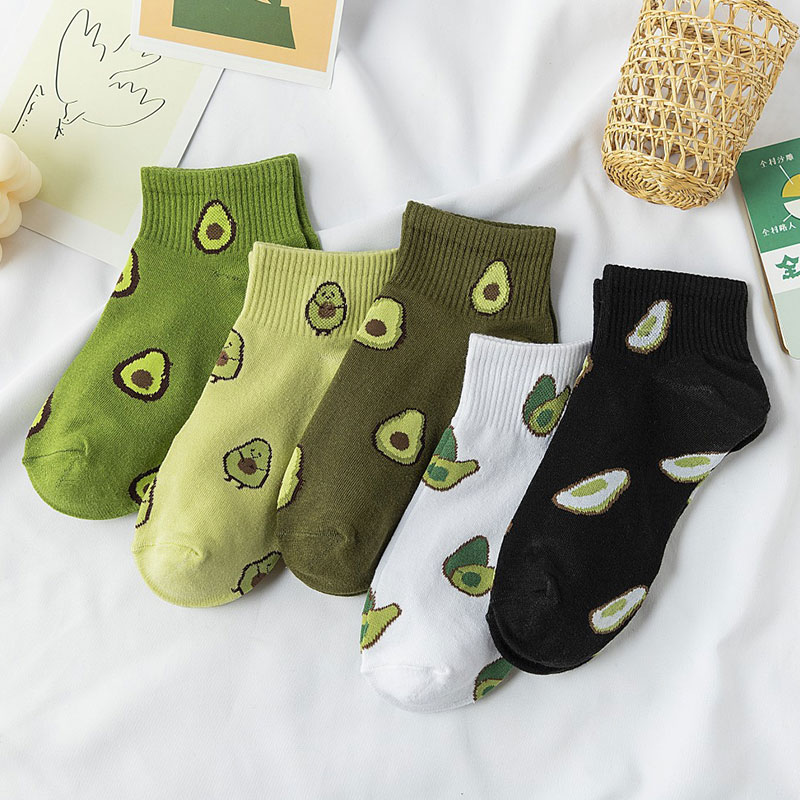 Avocado Socks Ankle Cut Footwear Avocado Socks Ankle Cut Footwear