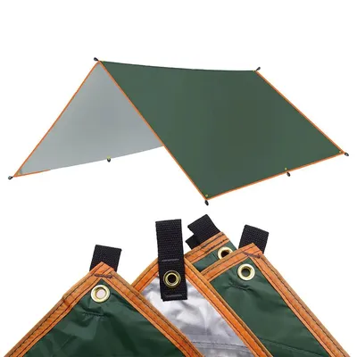 Awning Waterproof Tarp Tent Shade Ultralight Garden Canopy Sunshade Outdoor Camping Tourist Beach Sun Shelter Awning Waterproof Tarp Tent Shade Ultralight Garden Canopy Sunshade Outdoor Camping Tourist Beach Sun Shelter