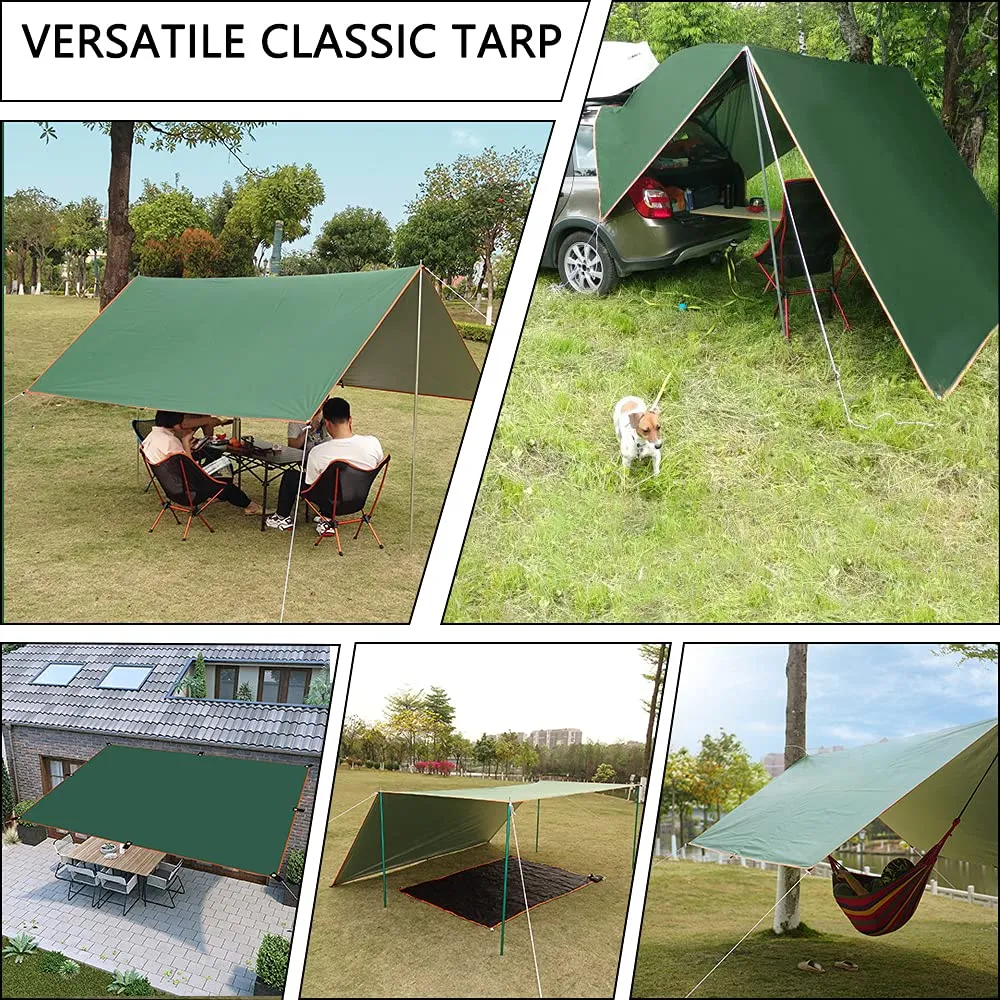 Awning Waterproof Tarp Tent Shade Ultralight Garden Canopy Sunshade Outdoor Camping Tourist Beach Sun Shelter Awning Waterproof Tarp Tent Shade Ultralight Garden Canopy Sunshade Outdoor Camping Tourist Beach Sun Shelter