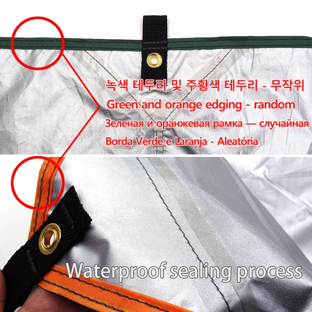 Awning Waterproof Tarp Tent Shade Ultralight Garden Canopy Sunshade Outdoor Camping Tourist Beach Sun Shelter Awning Waterproof Tarp Tent Shade Ultralight Garden Canopy Sunshade Outdoor Camping Tourist Beach Sun Shelter
