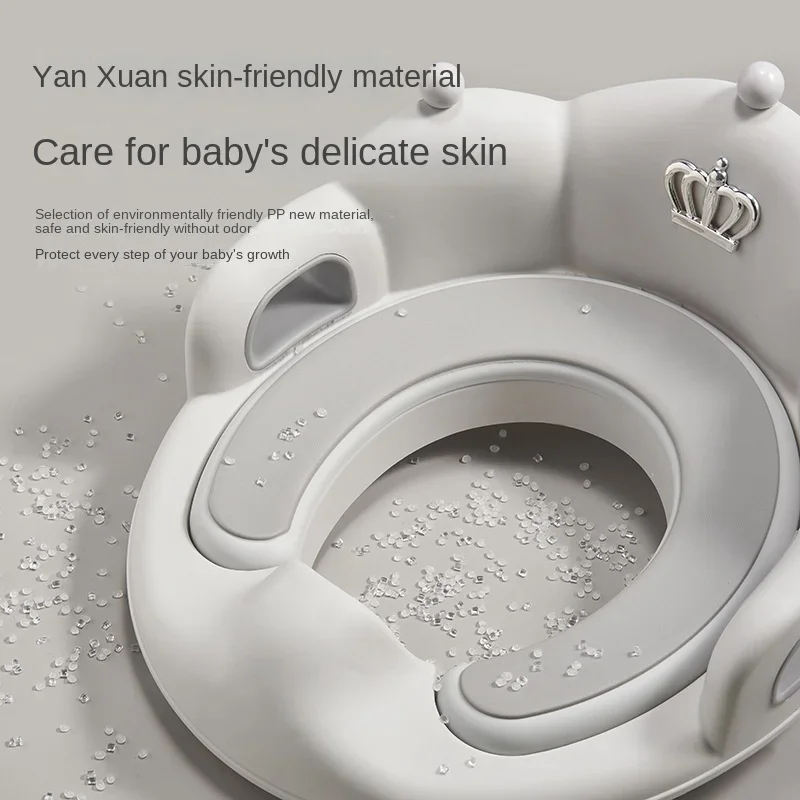 Baby and Child Toilet Seat Ring Female Baby and Little Boy Cushion Bedpan Cover Children's Toilet Household Auxiliary