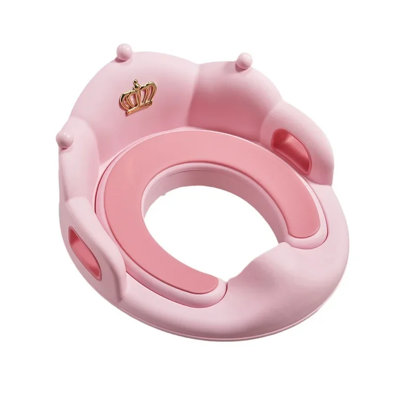 Baby and Child Toilet Seat Ring Female Baby and Little Boy Cushion Bedpan Cover Children's Toilet Household Auxiliary