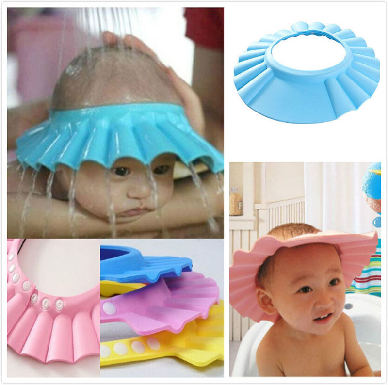 Baby Bath Head Cap Adjustable Visor Baby Bath Head Cap Adjustable Visor