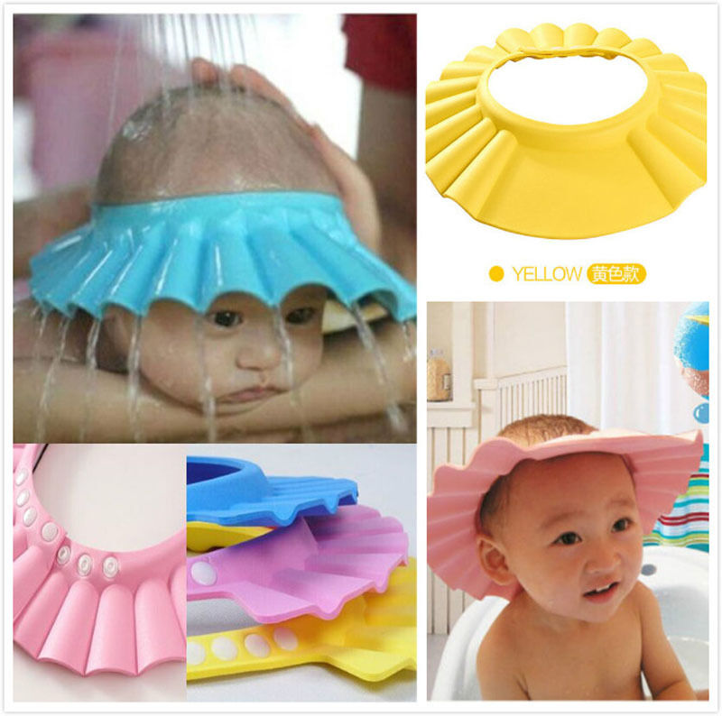 Baby Bath Head Cap Adjustable Visor Baby Bath Head Cap Adjustable Visor