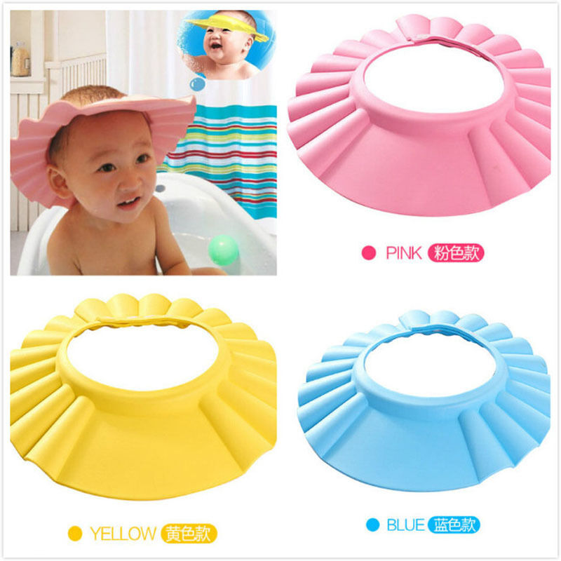 Baby Bath Head Cap Adjustable Visor Baby Bath Head Cap Adjustable Visor
