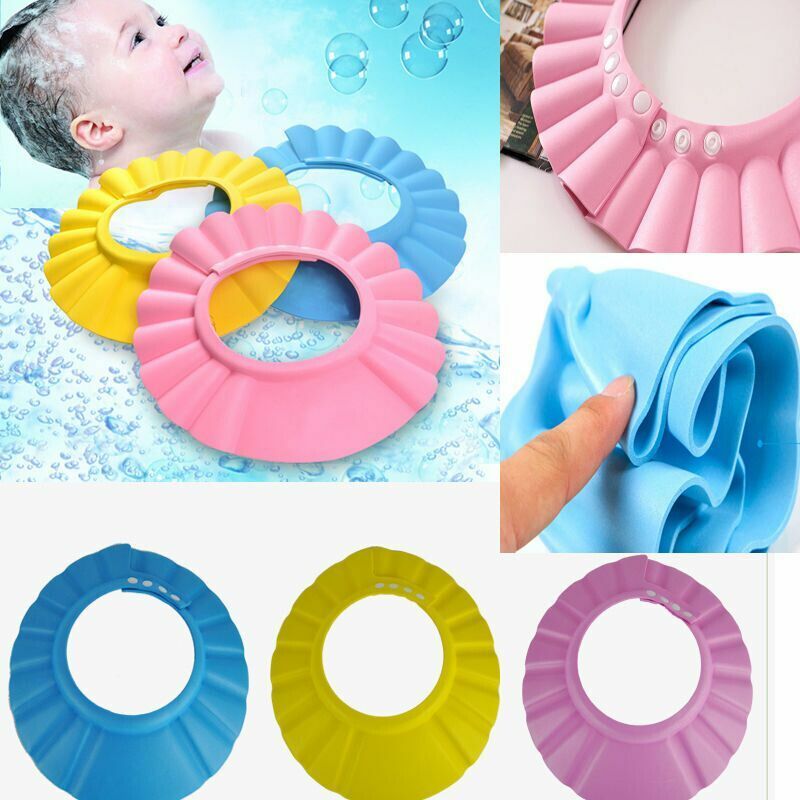 Baby Bath Head Cap Adjustable Visor Baby Bath Head Cap Adjustable Visor