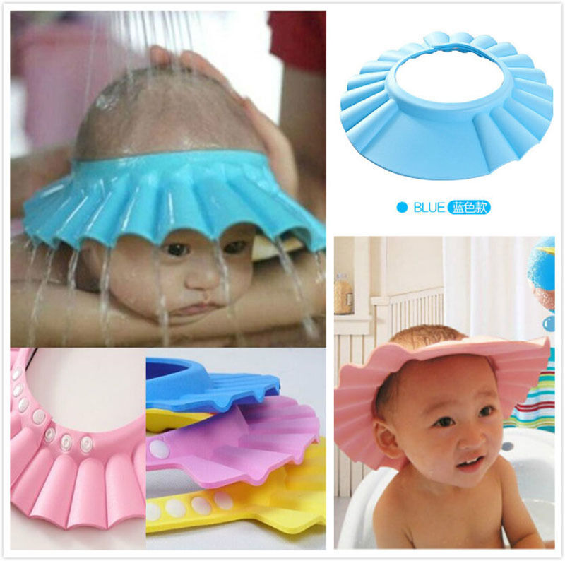 Baby Bath Head Cap Adjustable Visor Baby Bath Head Cap Adjustable Visor