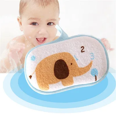 Baby Bath Sponge Soft Scrubber Baby Bath Sponge Soft Scrubber