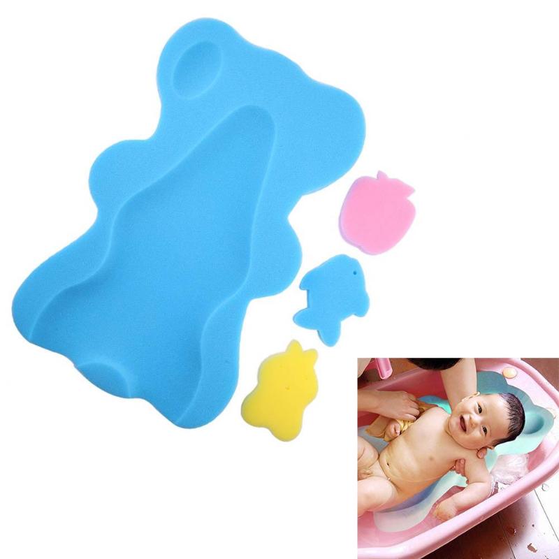Baby Bath Sponge Support with Toy Sponges Baby Bath Sponge Support with Toy Sponges