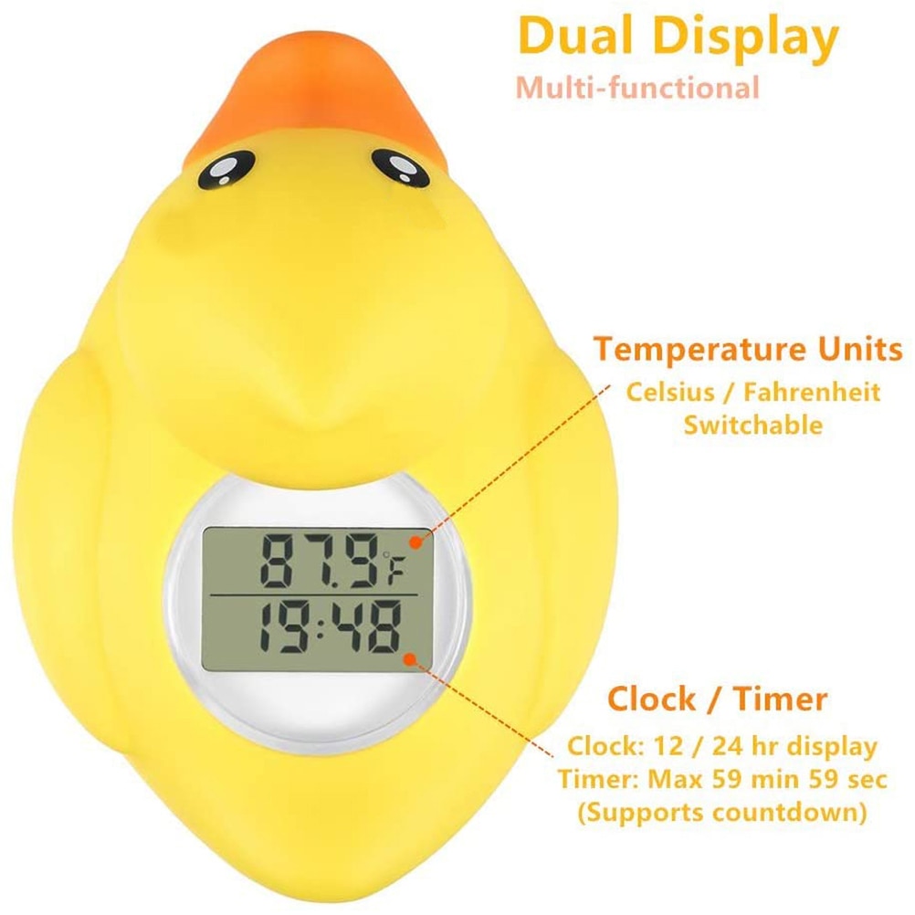 Baby Bath Temperature Thermometer Duck Toy Baby Bath Temperature Thermometer Duck Toy