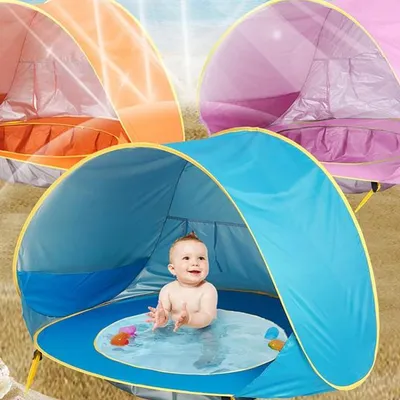 Baby Beach Tent Portable Pop-Up Baby Beach Tent Portable Pop-Up