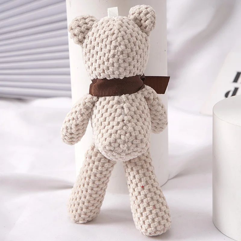 Baby Bear Stuffed Plush Toys Plush Animals Cute Bag Key Pendant Children Dolls