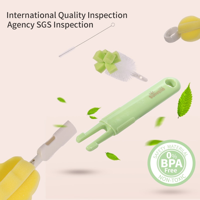 Baby Bottle Cleaner Brush Set Baby Bottle Cleaner Brush Set