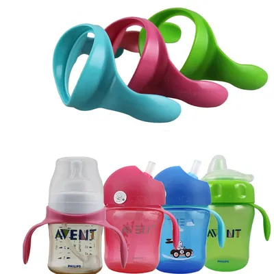 Baby Bottle Handles for Wide Neck Bottles (2 PCS) Baby Bottle Handles for Wide Neck Bottles (2 PCS)