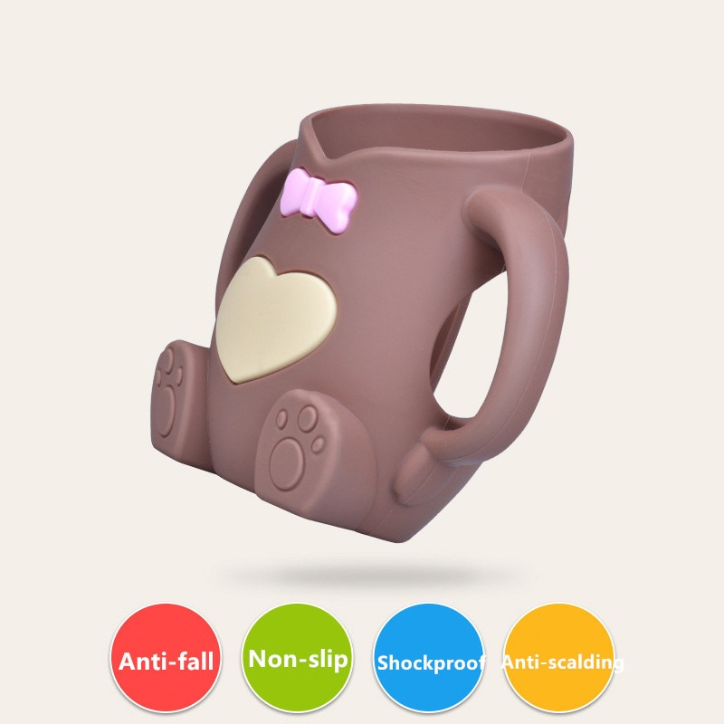 Baby Bottle with Handles Cute Feeding Bottle Baby Bottle with Handles Cute Feeding Bottle