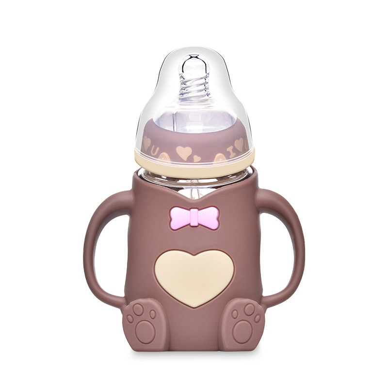 Baby Bottle with Handles Cute Feeding Bottle Baby Bottle with Handles Cute Feeding Bottle