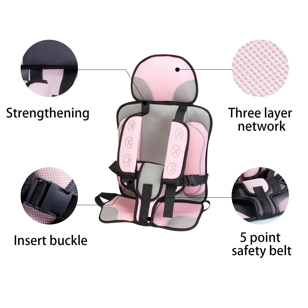 Baby Car Seat Cushion Portable Material Baby Car Seat Cushion Portable Material