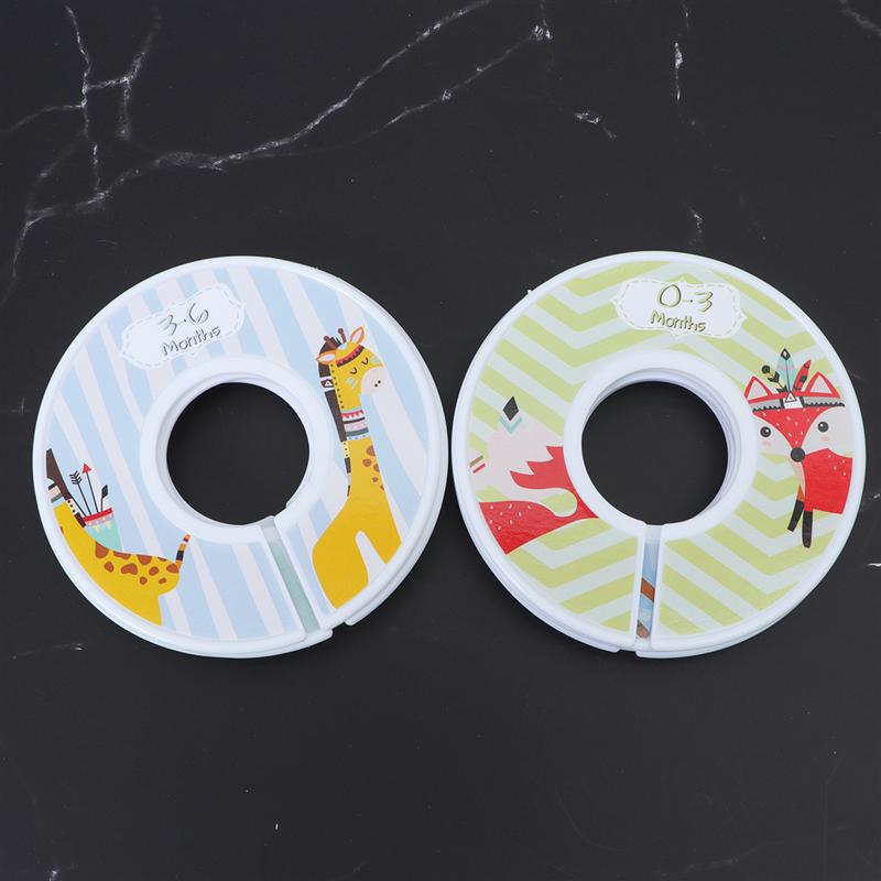 Baby Clothes Dividers 12-Piece Hanging Tags Baby Clothes Dividers 12-Piece Hanging Tags