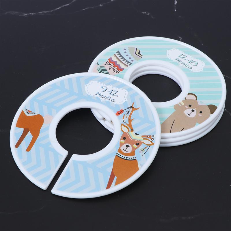 Baby Clothes Dividers 12-Piece Hanging Tags Baby Clothes Dividers 12-Piece Hanging Tags