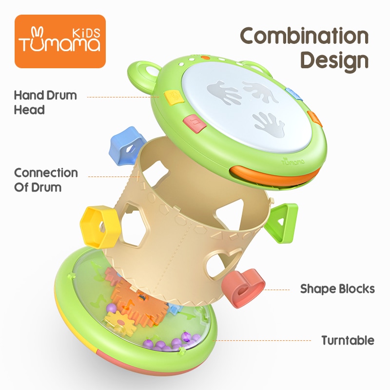 Baby Drum Educational Musical Instrument Baby Drum Educational Musical Instrument