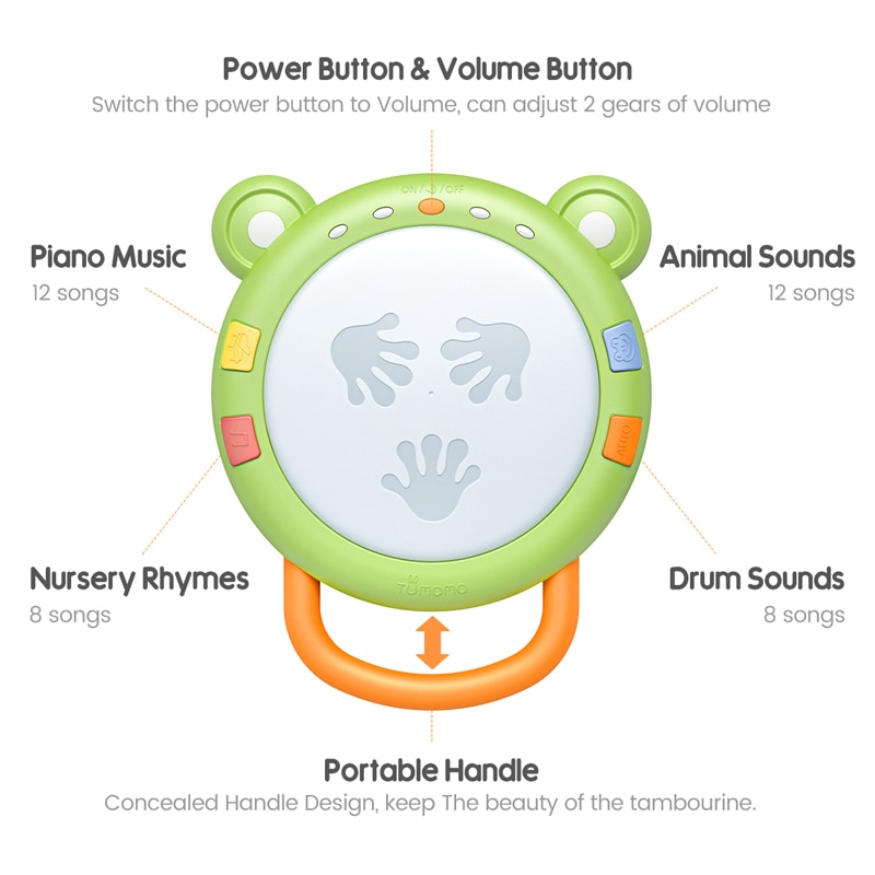 Baby Drum Educational Musical Instrument Baby Drum Educational Musical Instrument