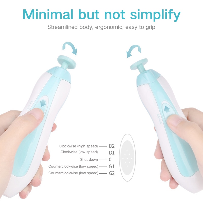 Baby Electric Nail File Nail Trimmer Baby Electric Nail File Nail Trimmer