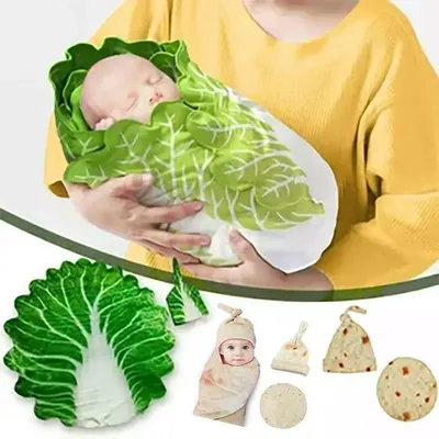 Baby Flannel Blanket Burrito Baby Wrap Blanket with Hat Pancake Chinese Cabbage Blanket Baby Warm Quilt Baby Flannel Blanket Burrito Baby Wrap Blanket with Hat Pancake Chinese Cabbage Blanket Baby Warm Quilt