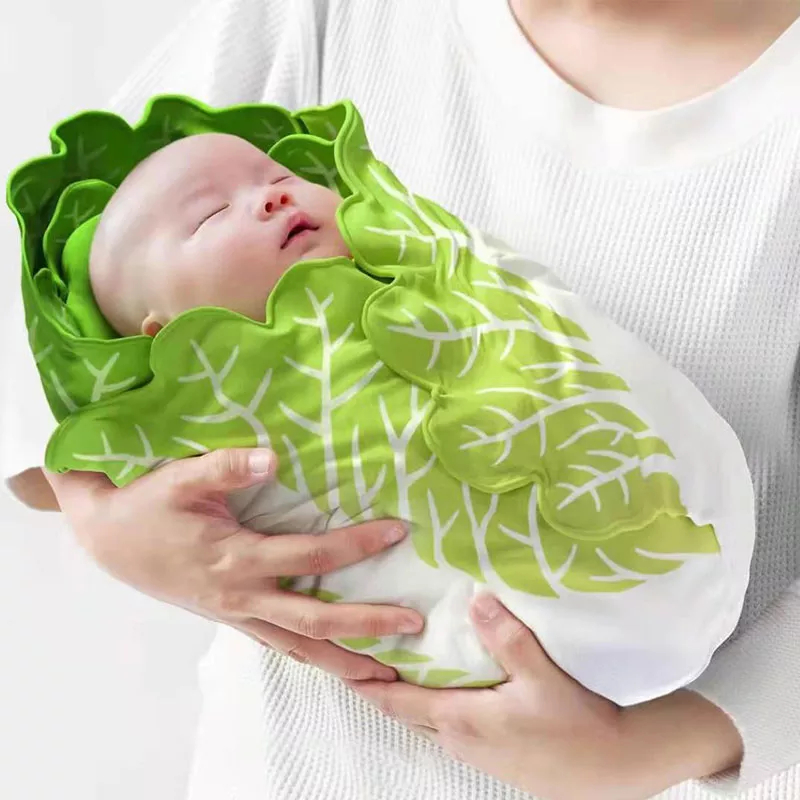 Baby Flannel Blanket Burrito Baby Wrap Blanket with Hat Pancake Chinese Cabbage Blanket Baby Warm Quilt Baby Flannel Blanket Burrito Baby Wrap Blanket with Hat Pancake Chinese Cabbage Blanket Baby Warm Quilt