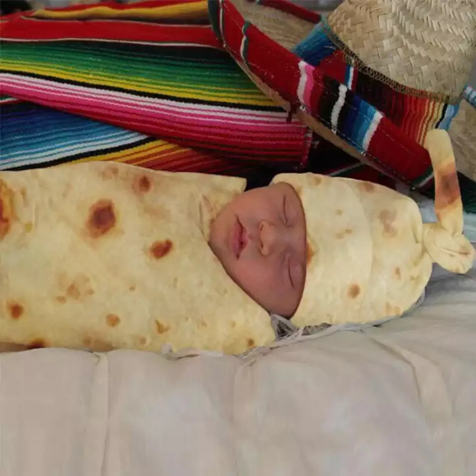 Baby Flannel Blanket Burrito Baby Wrap Blanket with Hat Pancake Chinese Cabbage Blanket Baby Warm Quilt Baby Flannel Blanket Burrito Baby Wrap Blanket with Hat Pancake Chinese Cabbage Blanket Baby Warm Quilt