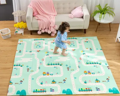 Baby Floor Mat For Crawling Foldable Mat Baby Floor Mat For Crawling Foldable Mat
