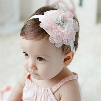 Baby Flower Headband Girls Headwear Baby Flower Headband Girls Headwear