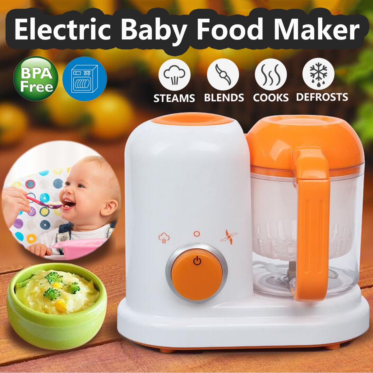 Baby Food Blender Electric Steamer Baby Food Blender Electric Steamer