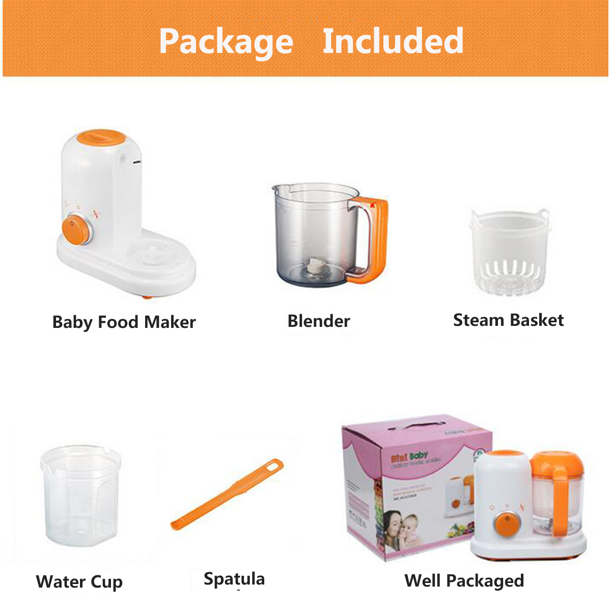 Baby Food Blender Electric Steamer Baby Food Blender Electric Steamer