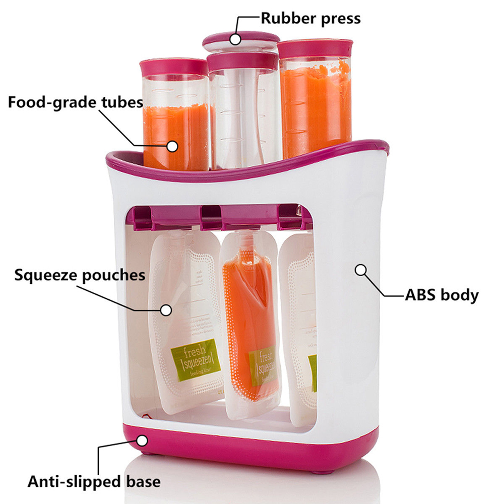Baby Food Maker Puree Storage Pouches Baby Food Maker Puree Storage Pouches
